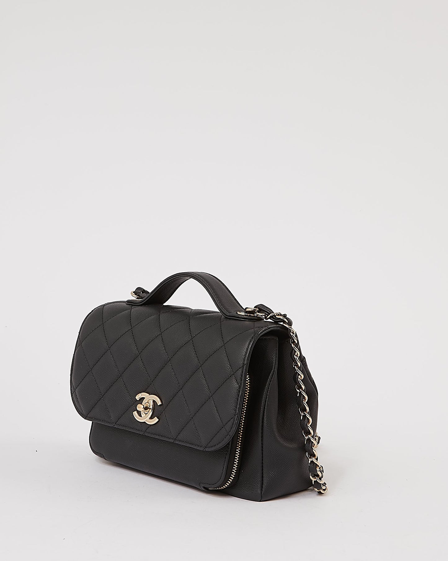 Chanel Black Caviar Medium Business Affinity Flap Bag