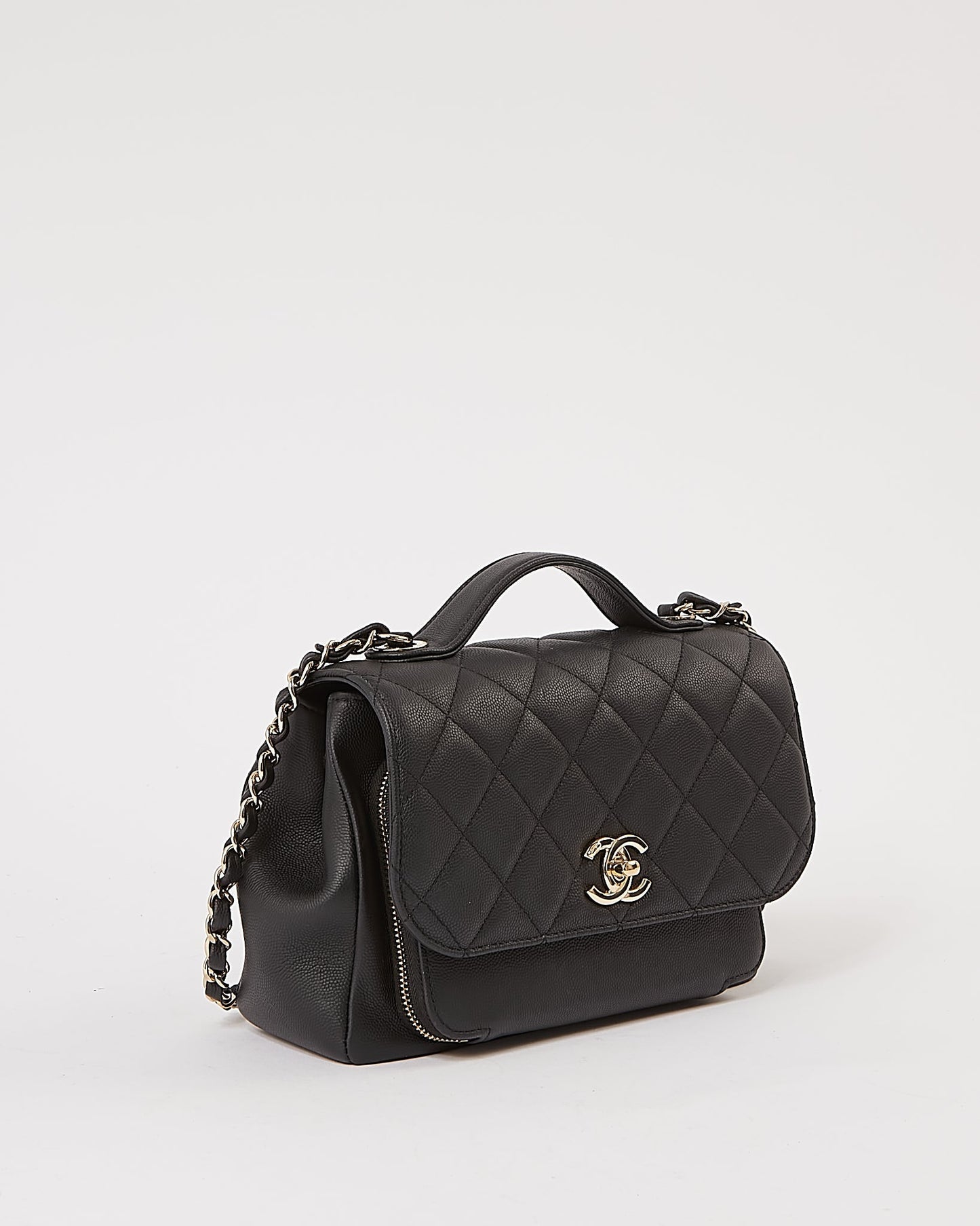 Chanel Black Caviar Medium Business Affinity Flap Bag