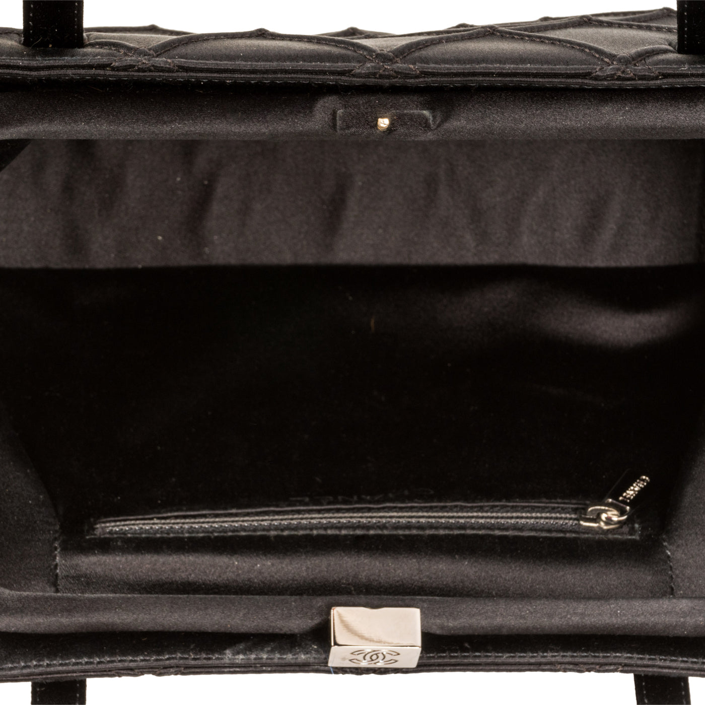 Chanel  Satin Bowler Bag