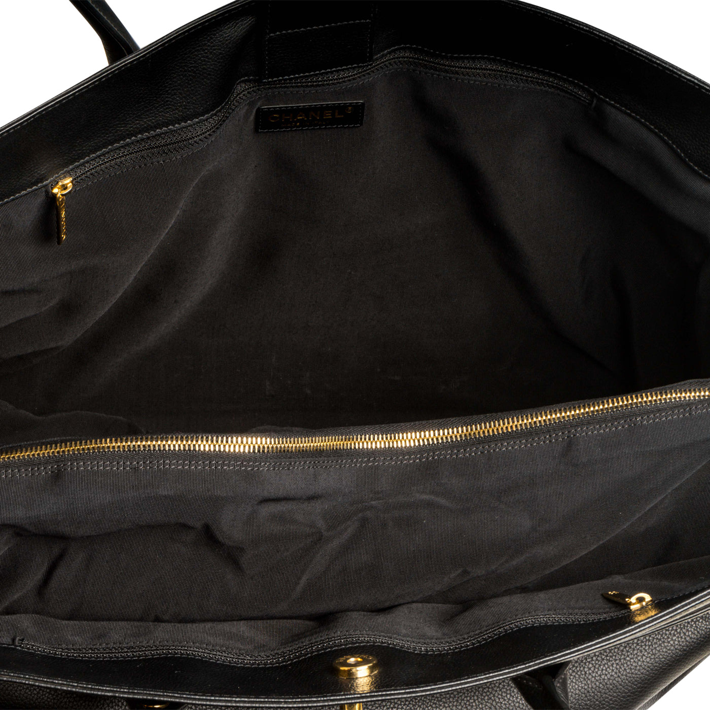 Chanel Cerf Tote Luggage Bag