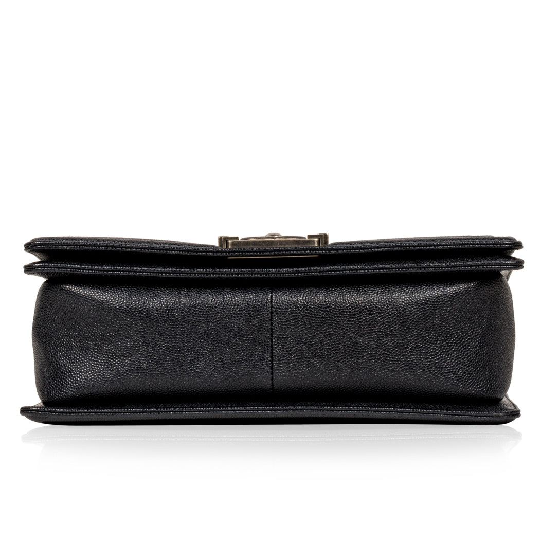 Chanel Chevron Boy Bag - Medium