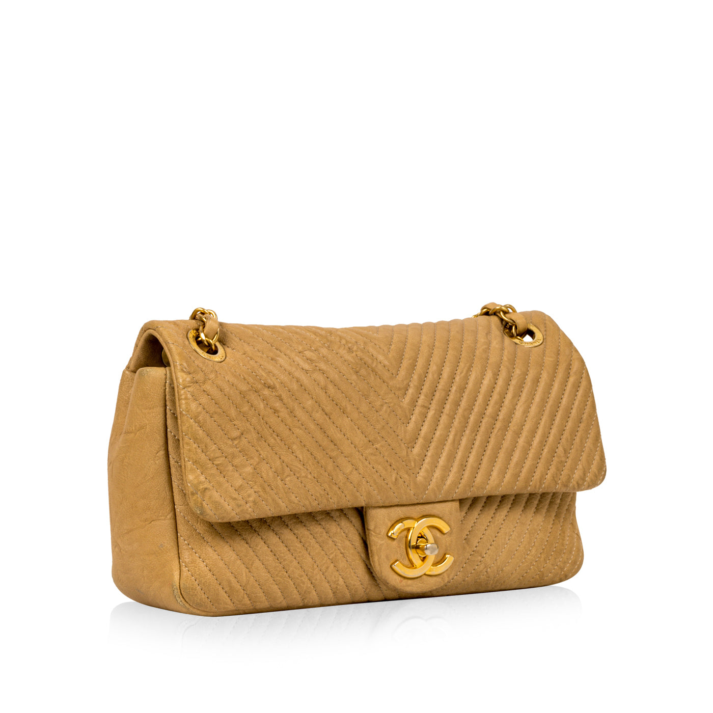 Chanel Chevron - Single Flap Bag