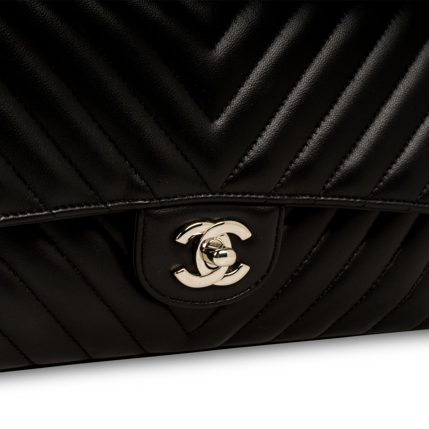 Chanel Classic Flap Bag - Medium - Chevron