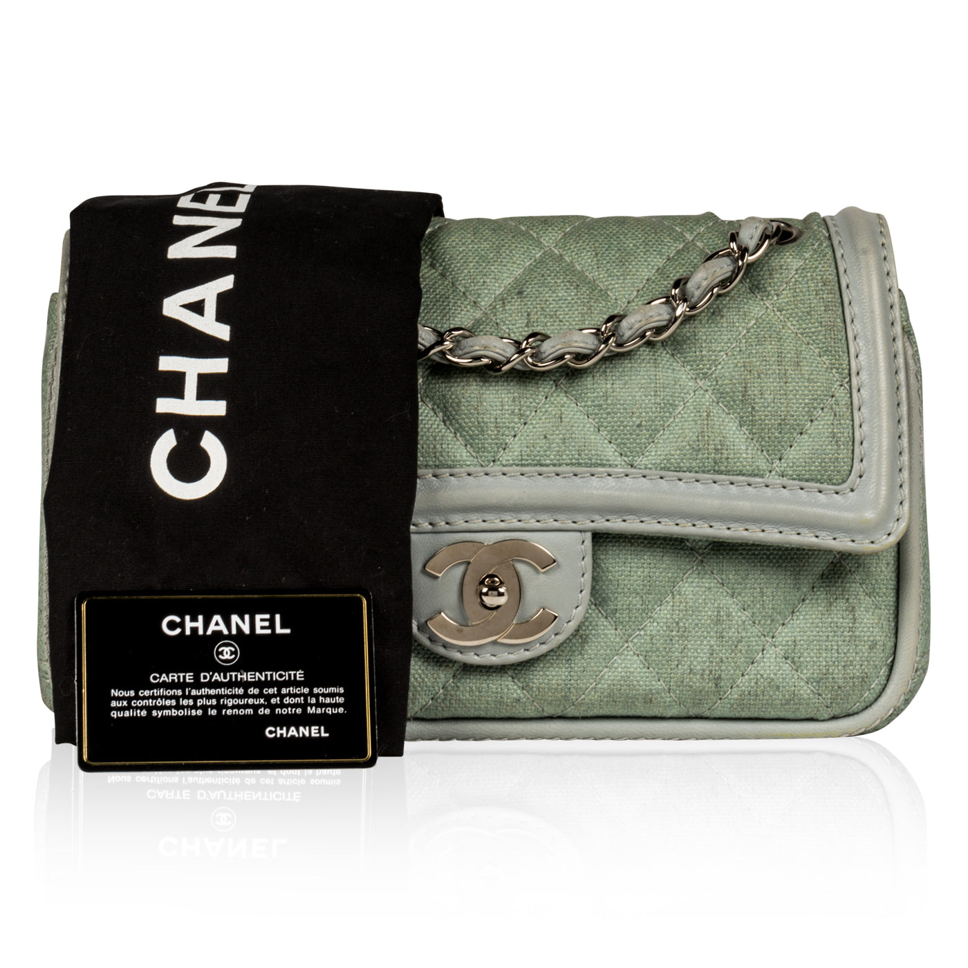 Chanel Seasonal Fabric Flap Bag
