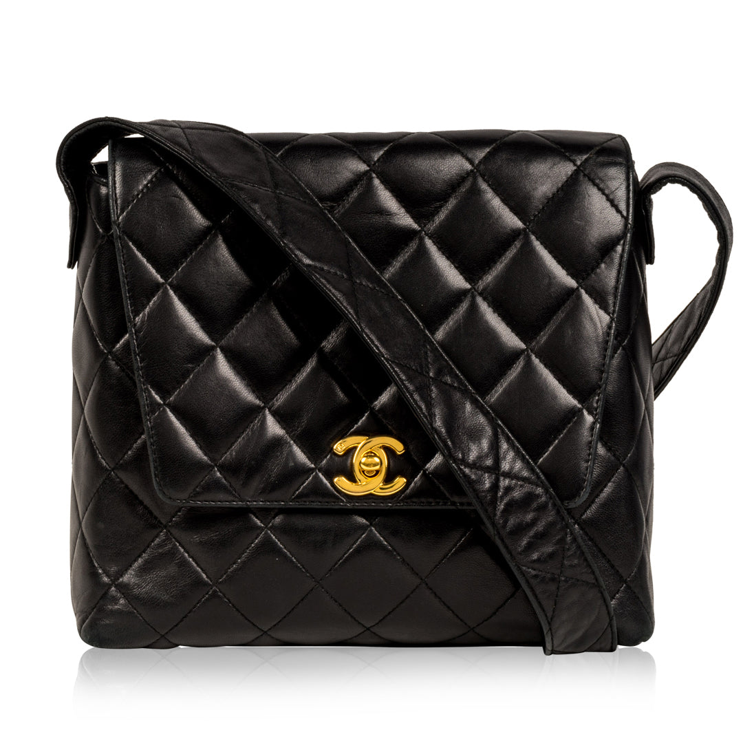 Chanel  Lambskin Satchel Bag
