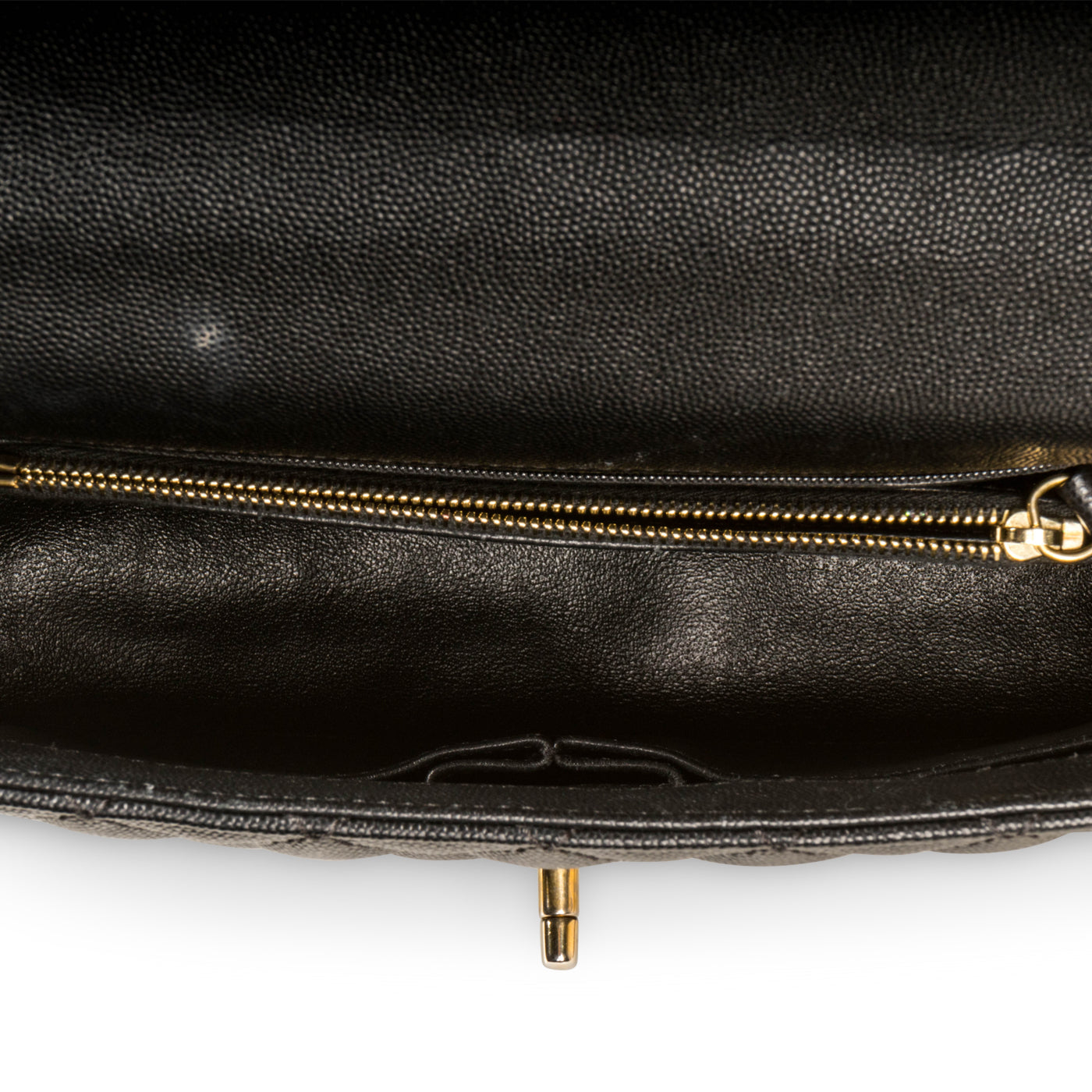Chanel Coco Handle Flap Bag - Lizard Handle