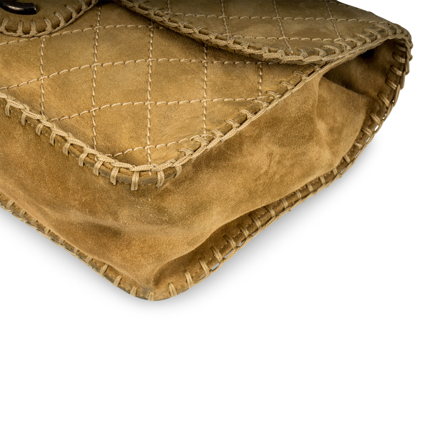 Chanel Nubuck Flap Bag