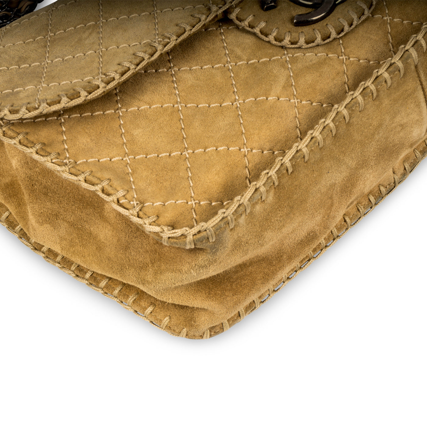 Chanel Nubuck Flap Bag