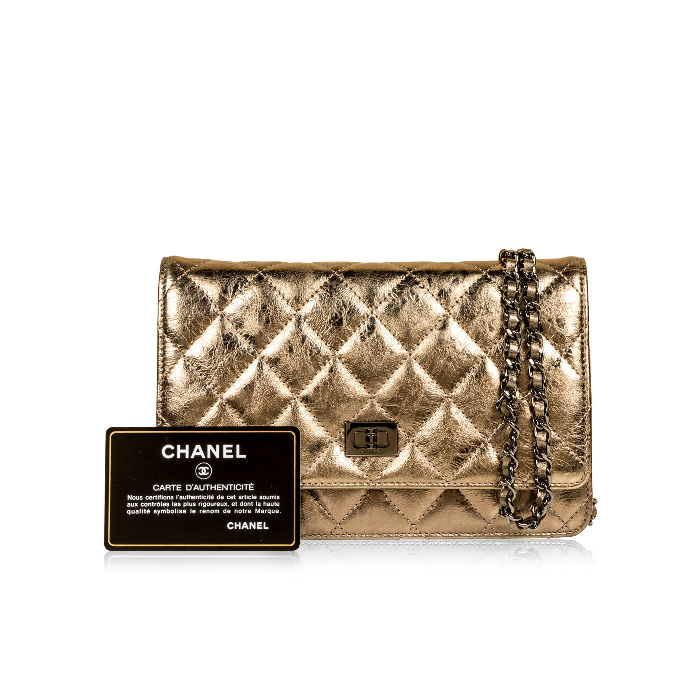 Chanel Re-issue Wallet on Chain