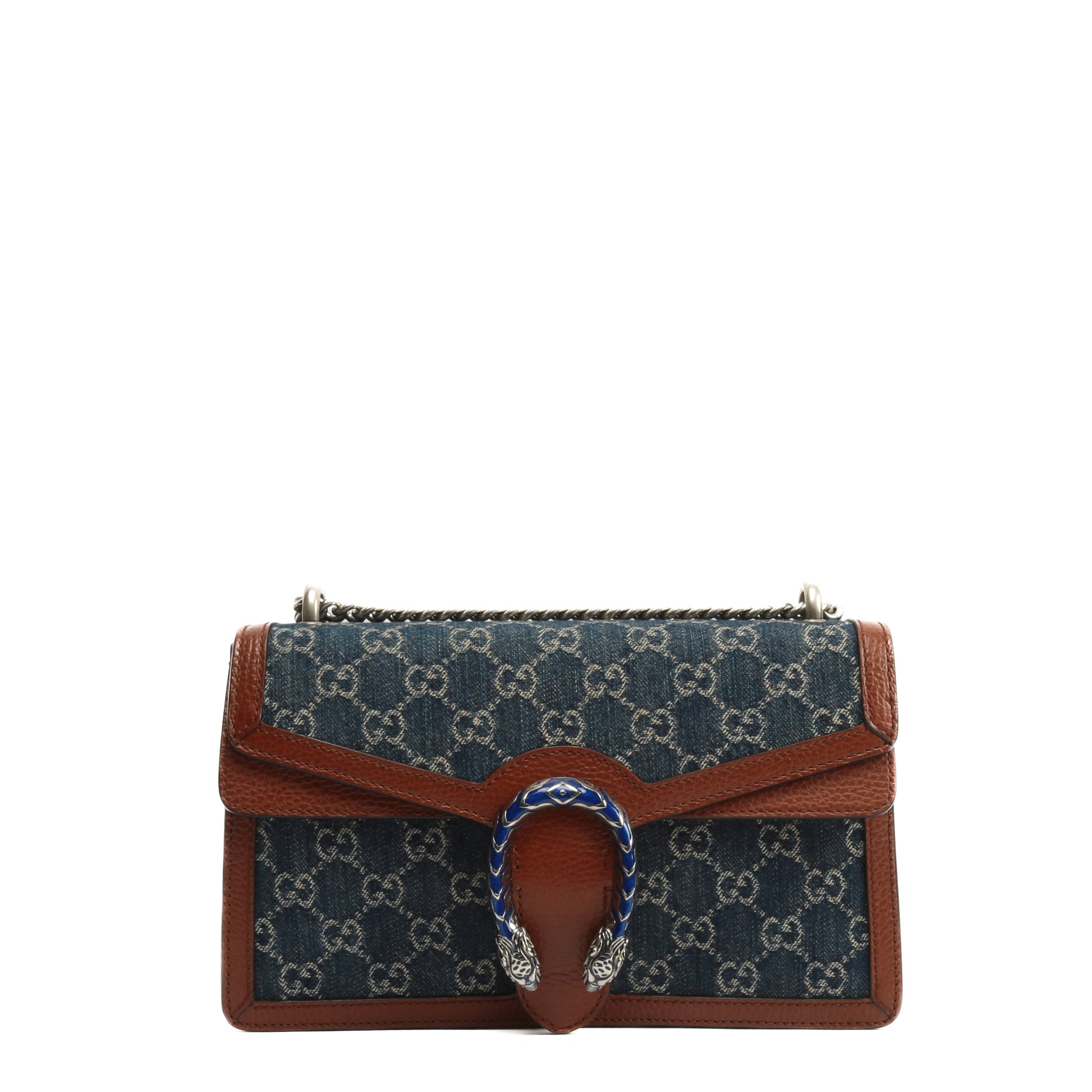 Gucci Chain Leather Shoulder Bag