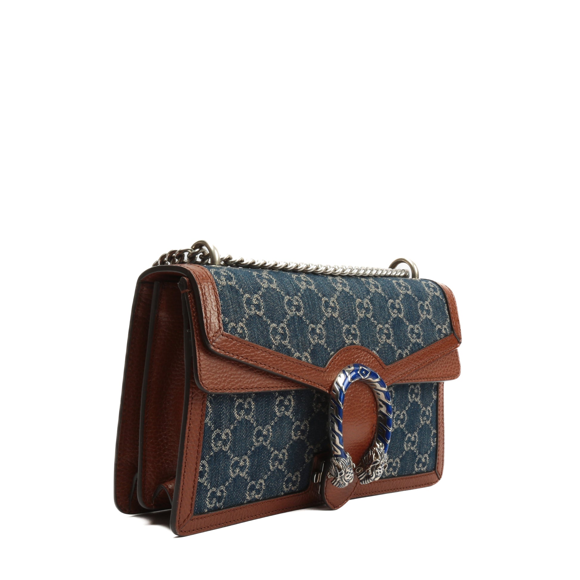 Gucci Chain Leather Shoulder Bag
