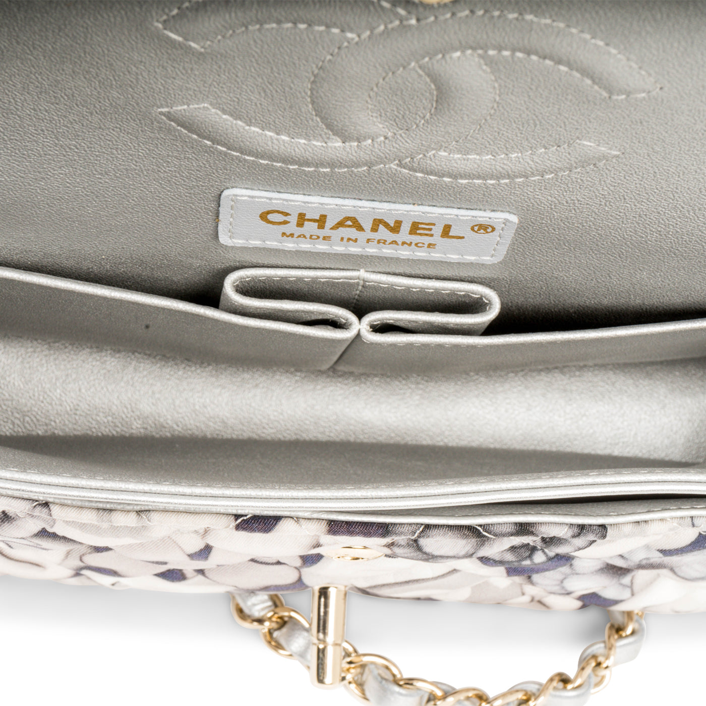 Chanel Classic Flap Bag - Medium - Cat/Peace Emoticon