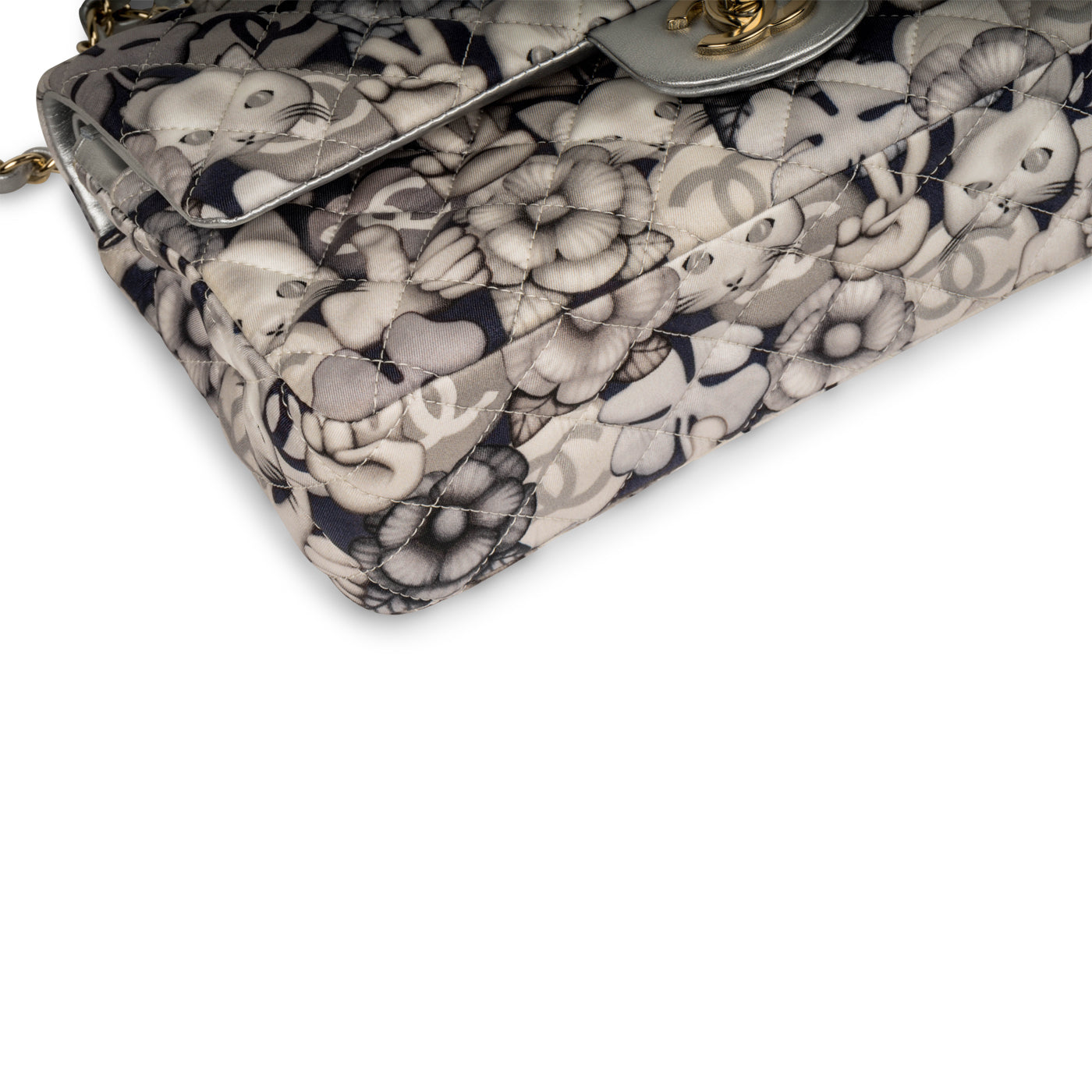 Chanel Classic Flap Bag - Medium - Cat/Peace Emoticon