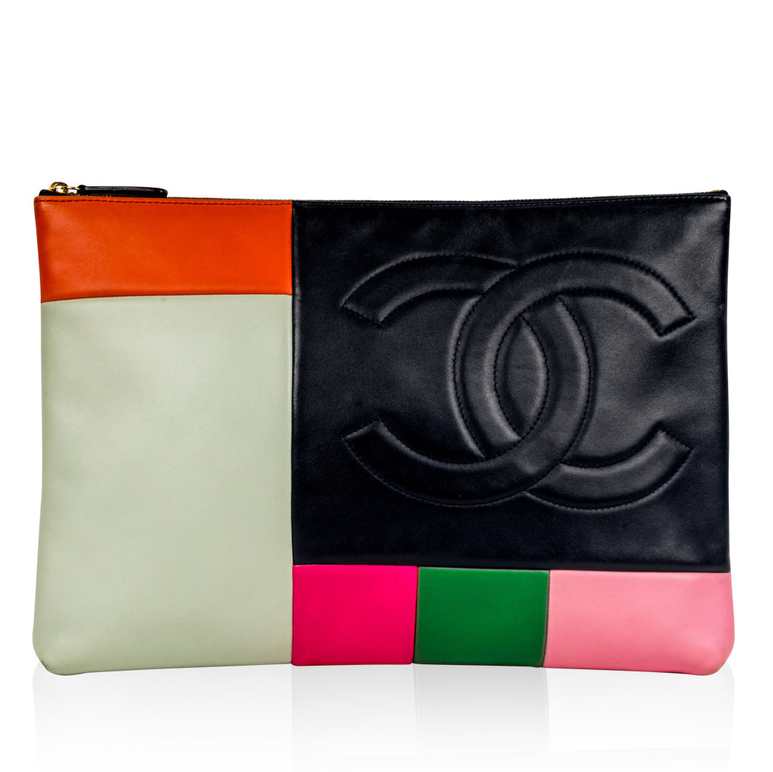 Chanel Multi-coloured Pouch