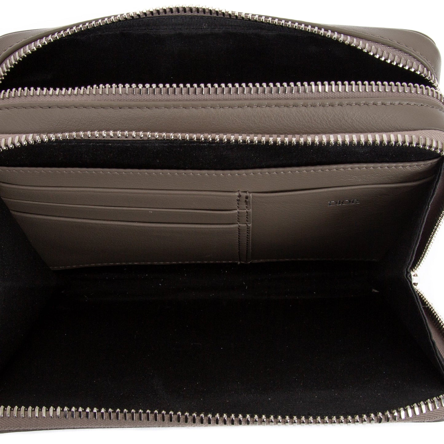 Christian Dior 2020 Oblique Galaxy Leather Messenger Pouch