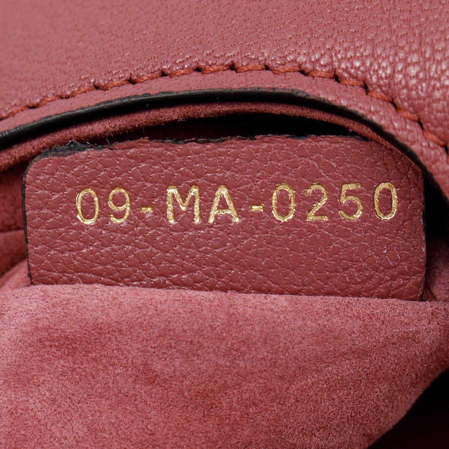 Christian Dior 2020 Pink Calfskin Leather Mini Saddle Bag