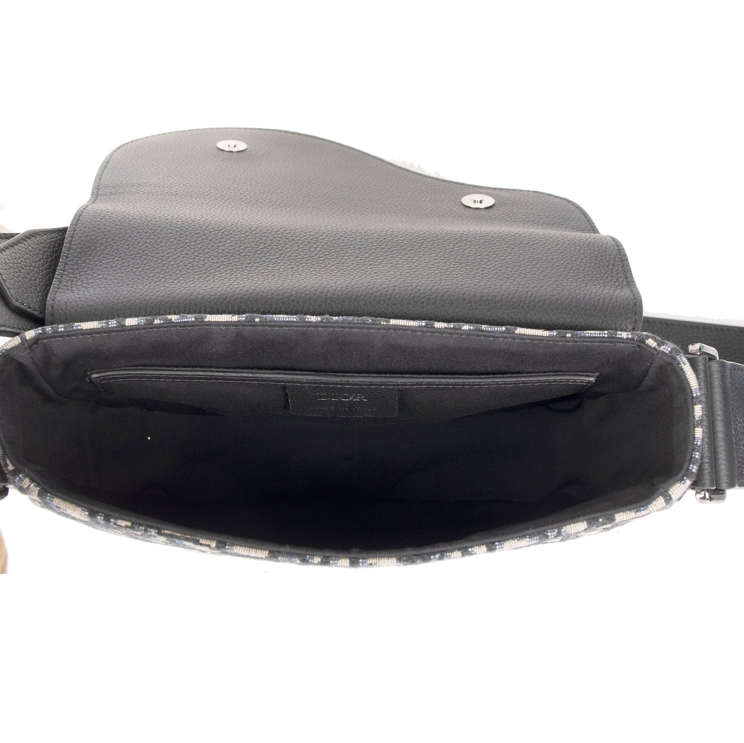Christian Dior 2021 Oblique Mini Saddle Messenger Bag
