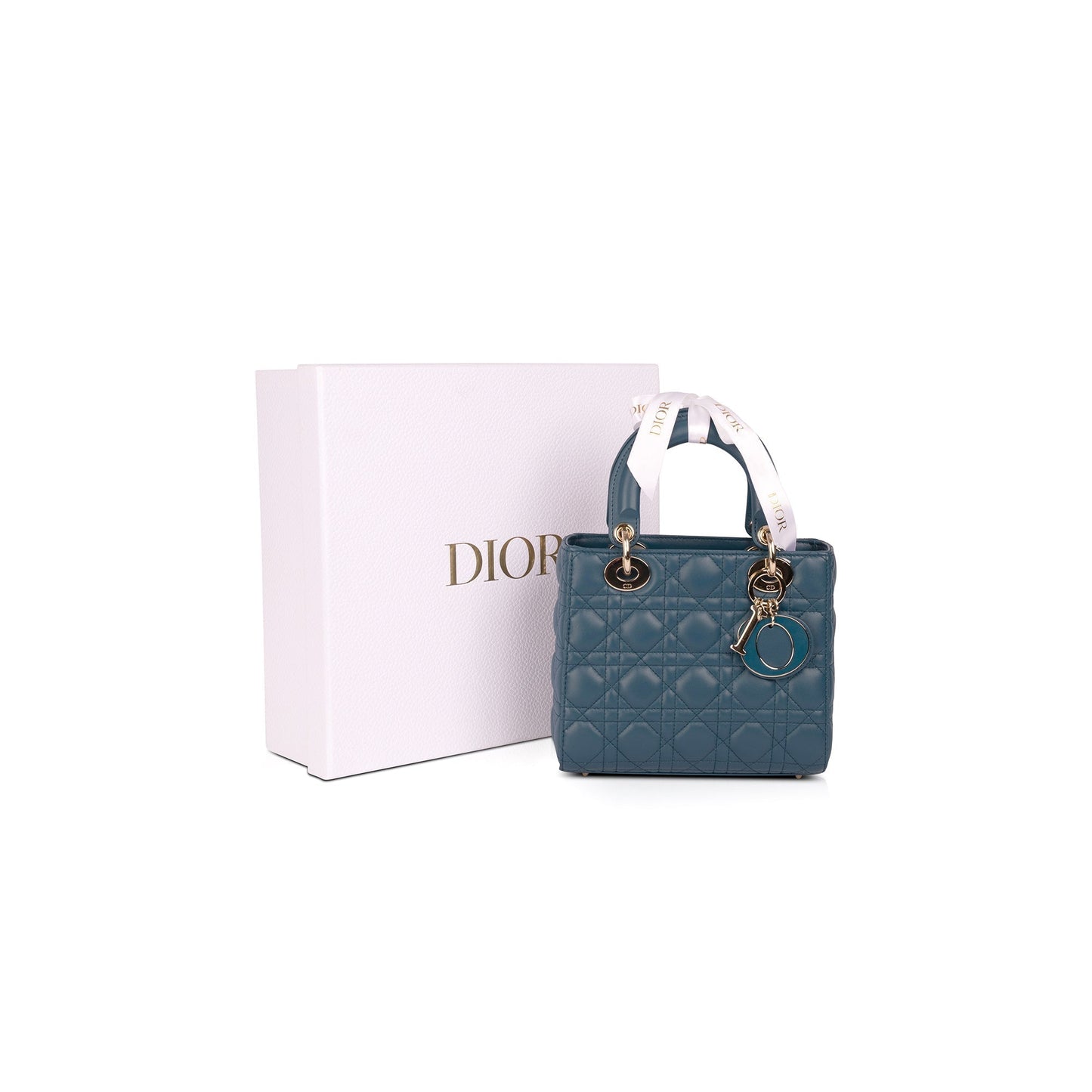 Christian Dior 2021 Small My Lady Dior Lucky Badges Bag