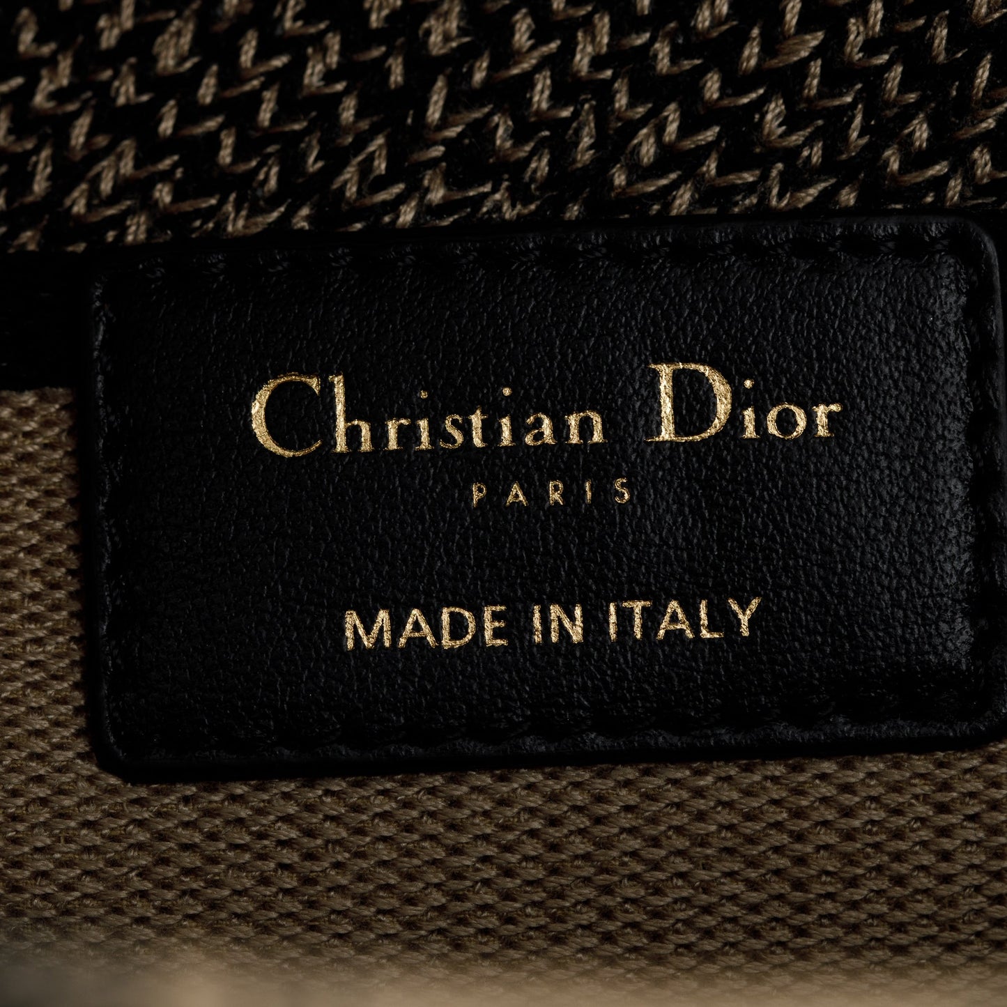 Christian Dior 2022 Beige & Black Toile De Jouy Soleil Embroidery Medium Lady D-Lite Bag