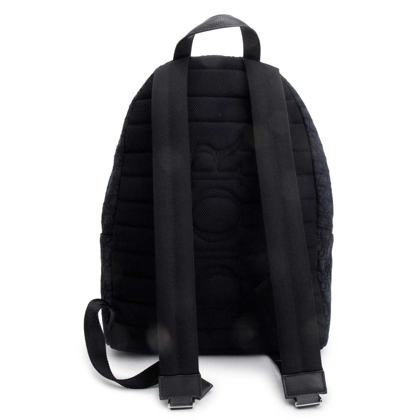 Christian Dior 2022 Black Oblique Jacquard Rider Backpack