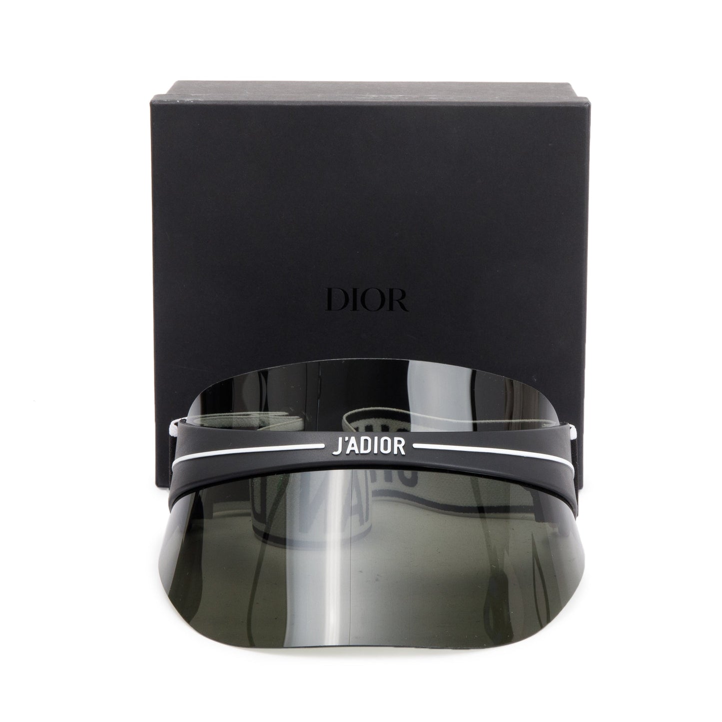 Christian Dior Black DiorClub 1 Visor