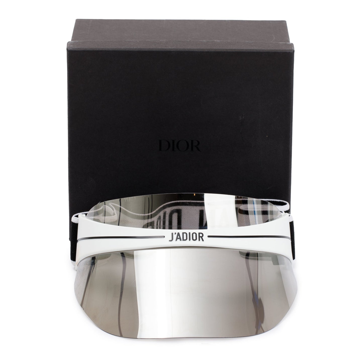 Christian Dior Black DiorClub 1 Visor