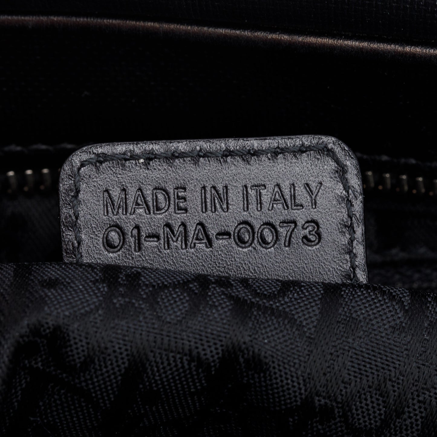 Christian Dior Black Leather Crystal Embellished Hardcore Bowling Bag