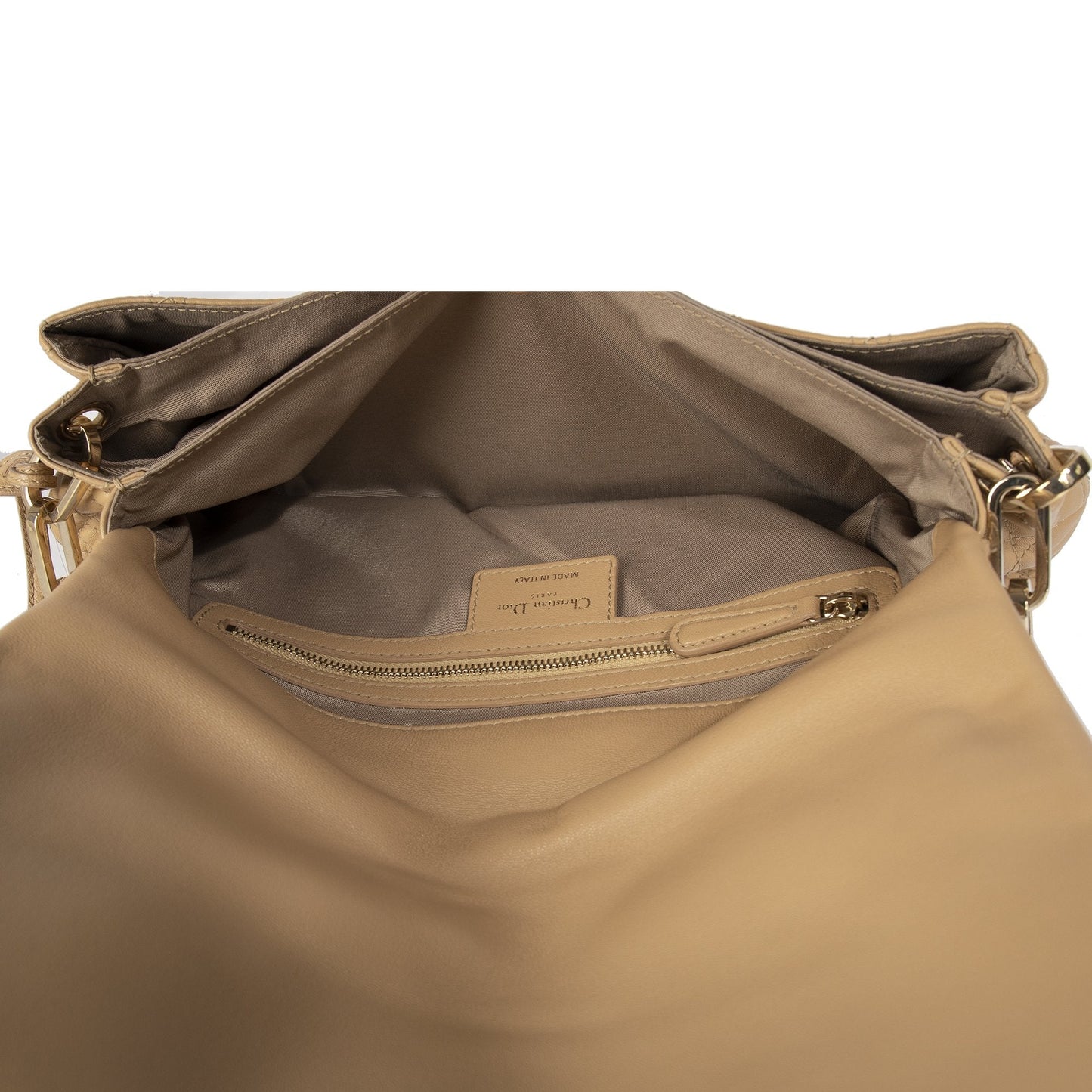 Christian Dior Cannage New Lock Flap Bag