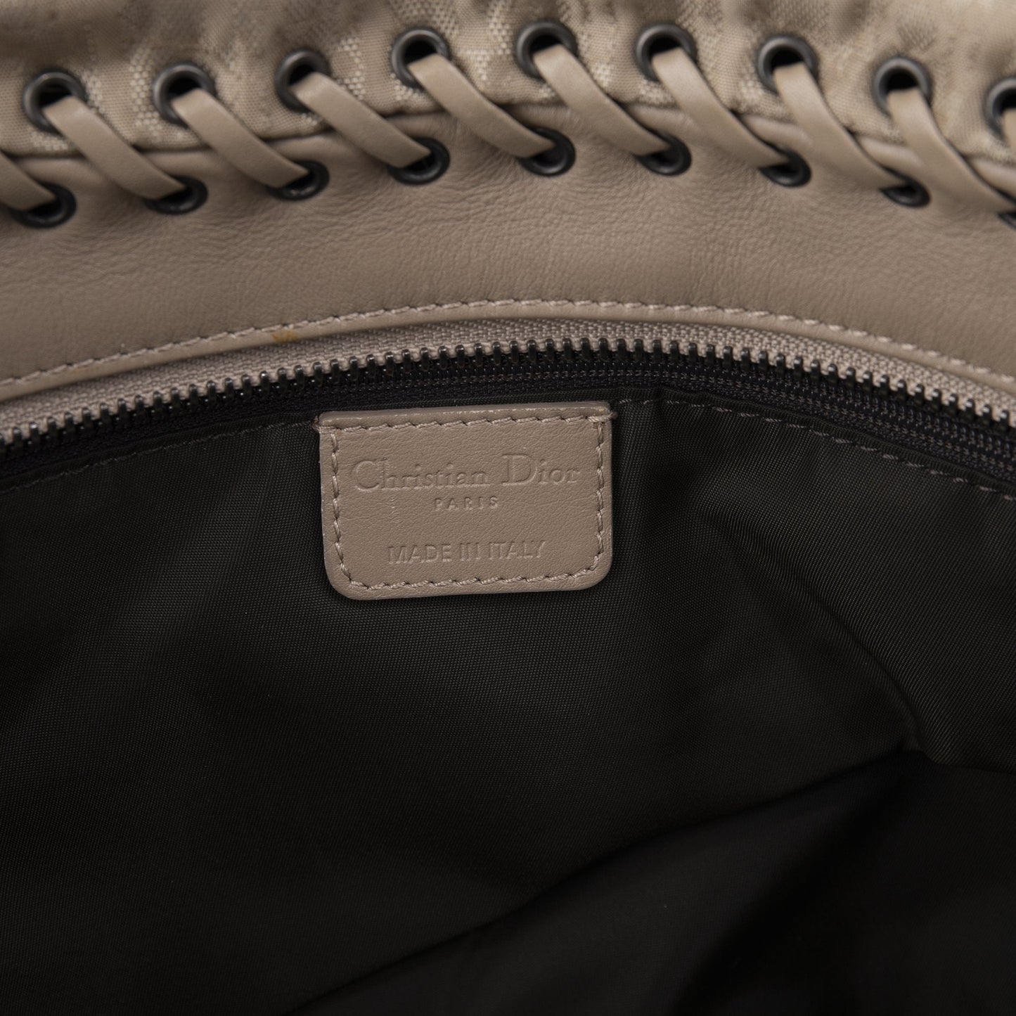 Christian Dior Ethnic Braided Tote