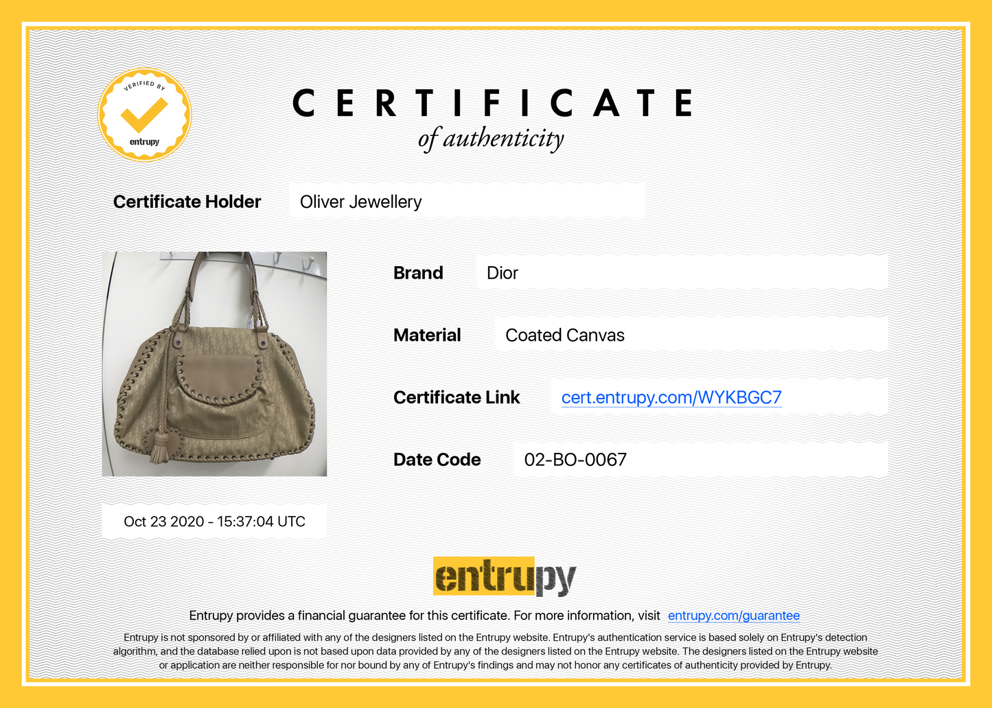 Christian Dior Ethnic Braided Tote