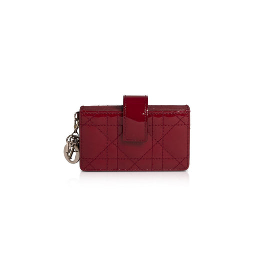 Christian Dior Lady Dior 5-Gusset Card Holder