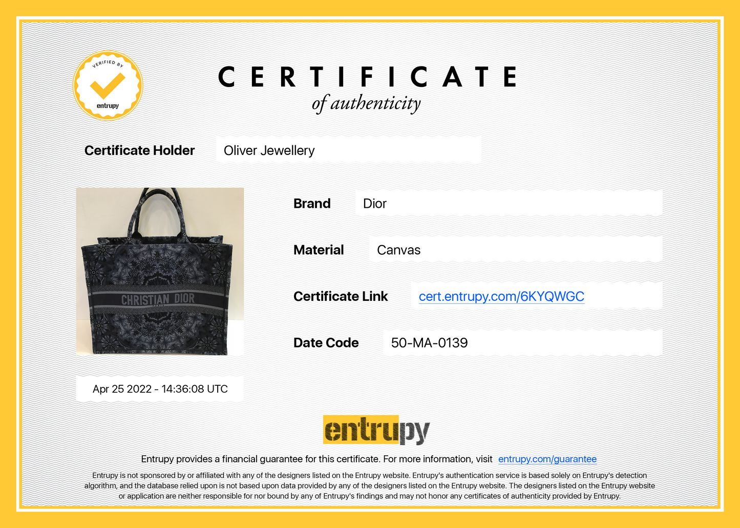 Christian Dior Large KaleiDiorscopic Book Tote