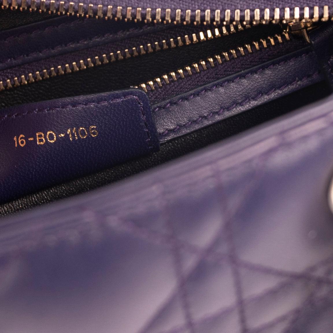 Christian Dior Medium Cannage Lambskin Lady Dior Bag