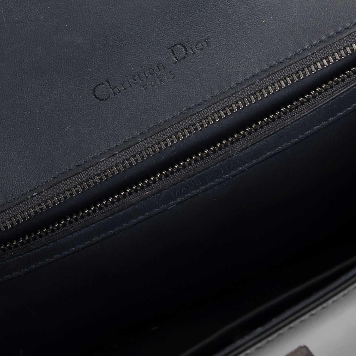 Christian Dior Metallic Microcannage Diorama Chain Bag