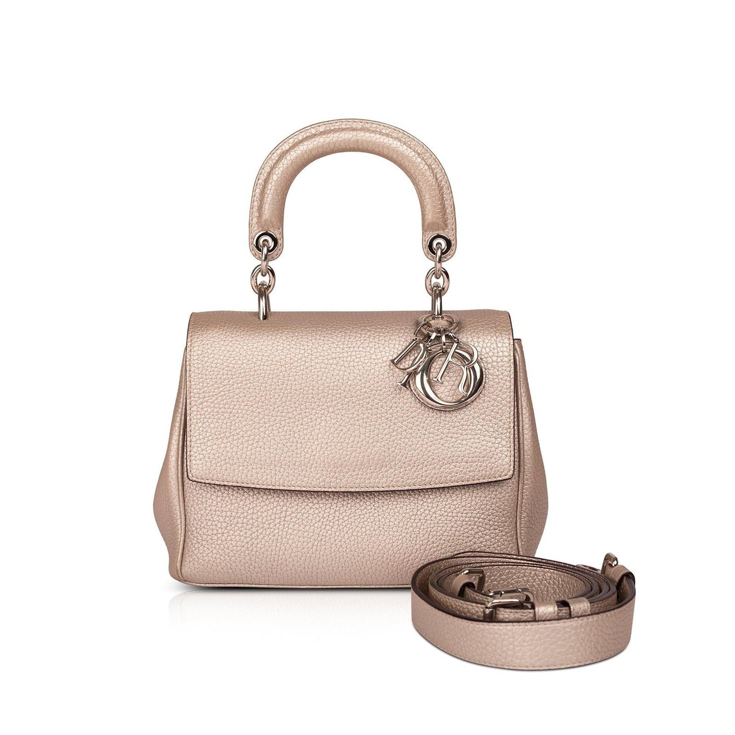 Christian Dior Mini Metallic Be Dior Flap Bag