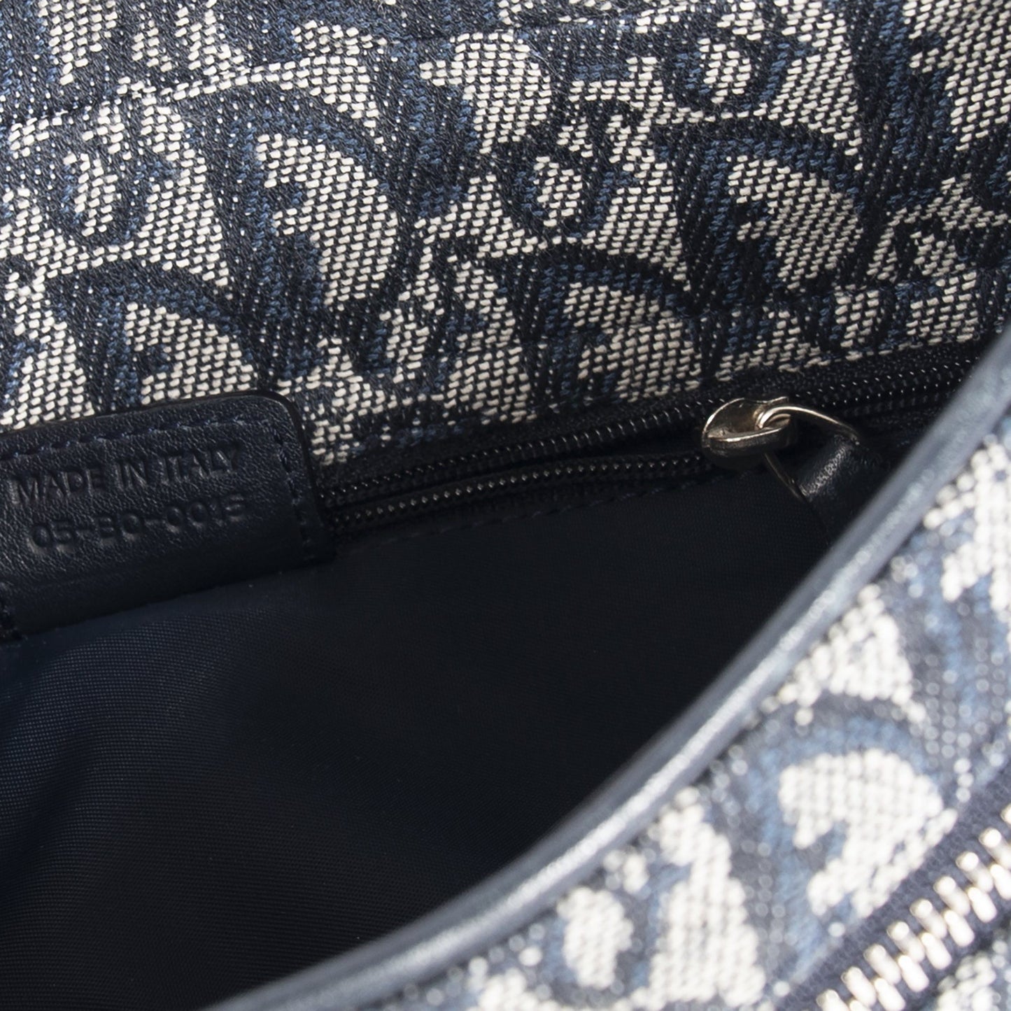 Christian Dior Oblique Logo Baguette Bag