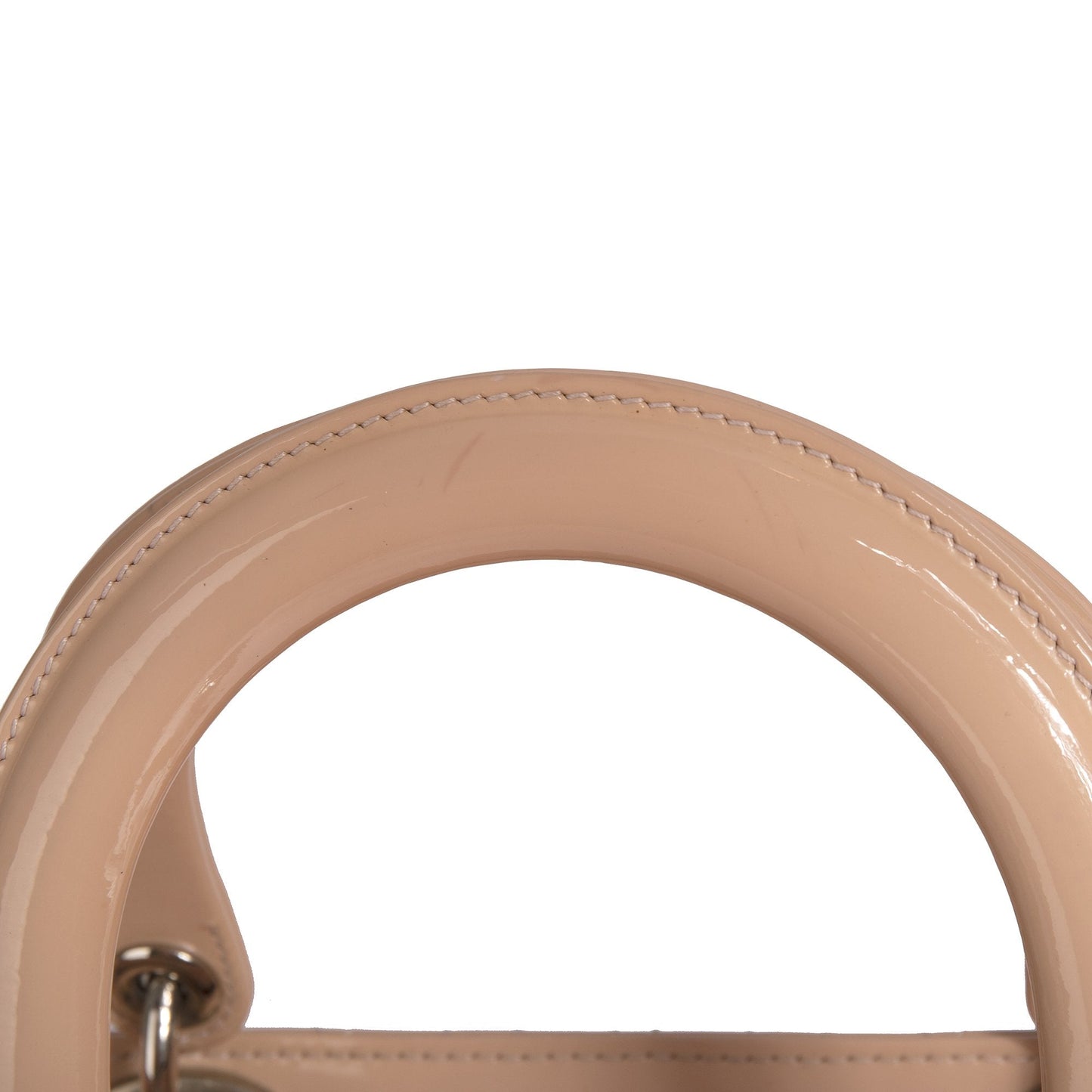 Christian Dior Patent Large Lady Dior Bag