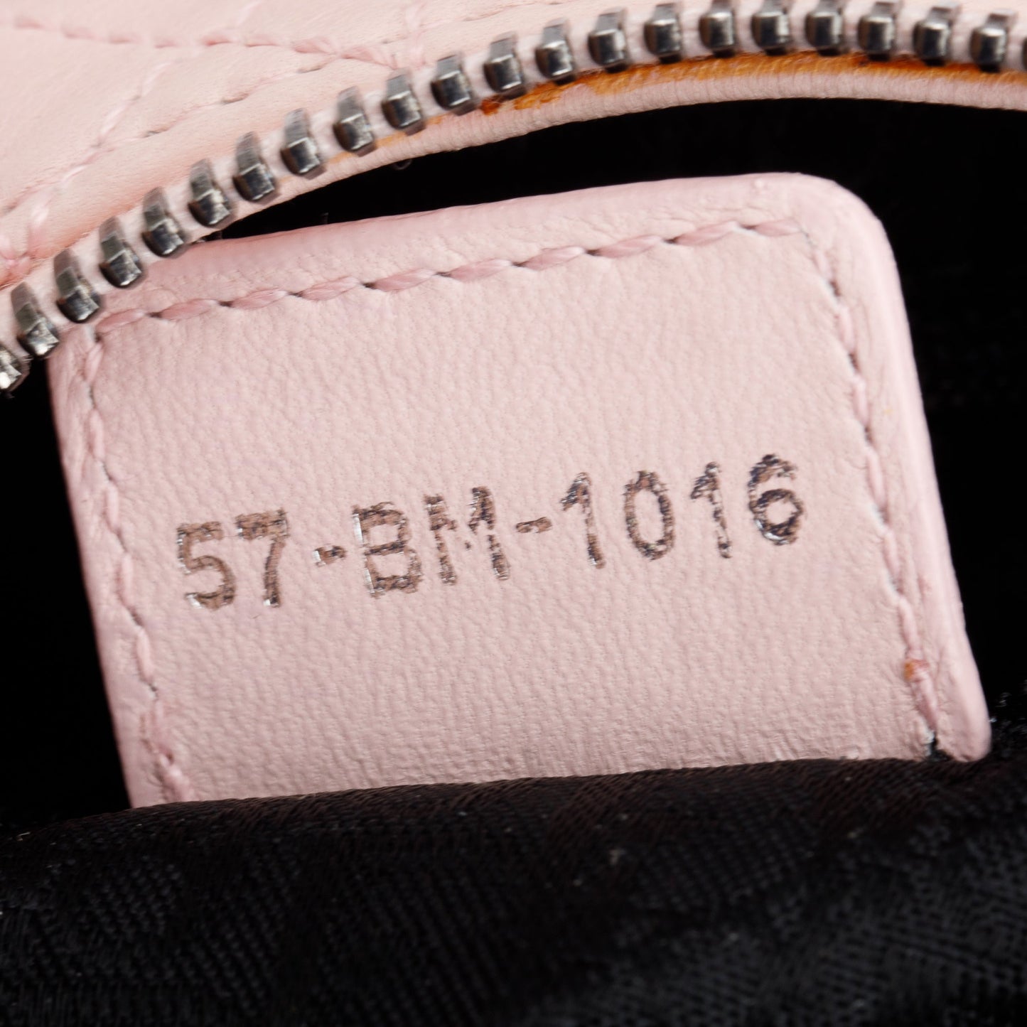 Christian Dior Pink Cannage Lambskin Leather Small D Charm Hobo