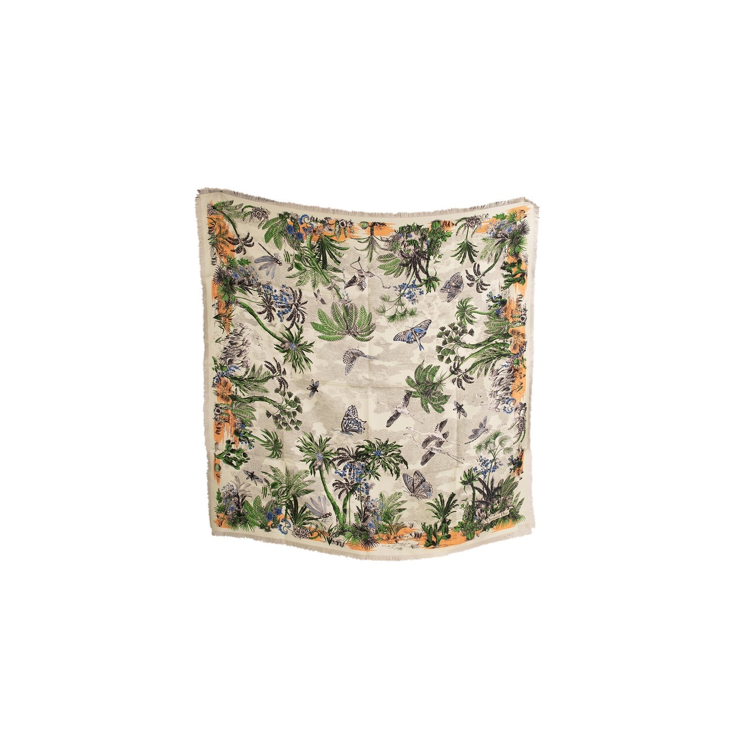 Christian Dior Printed Silk Scarf