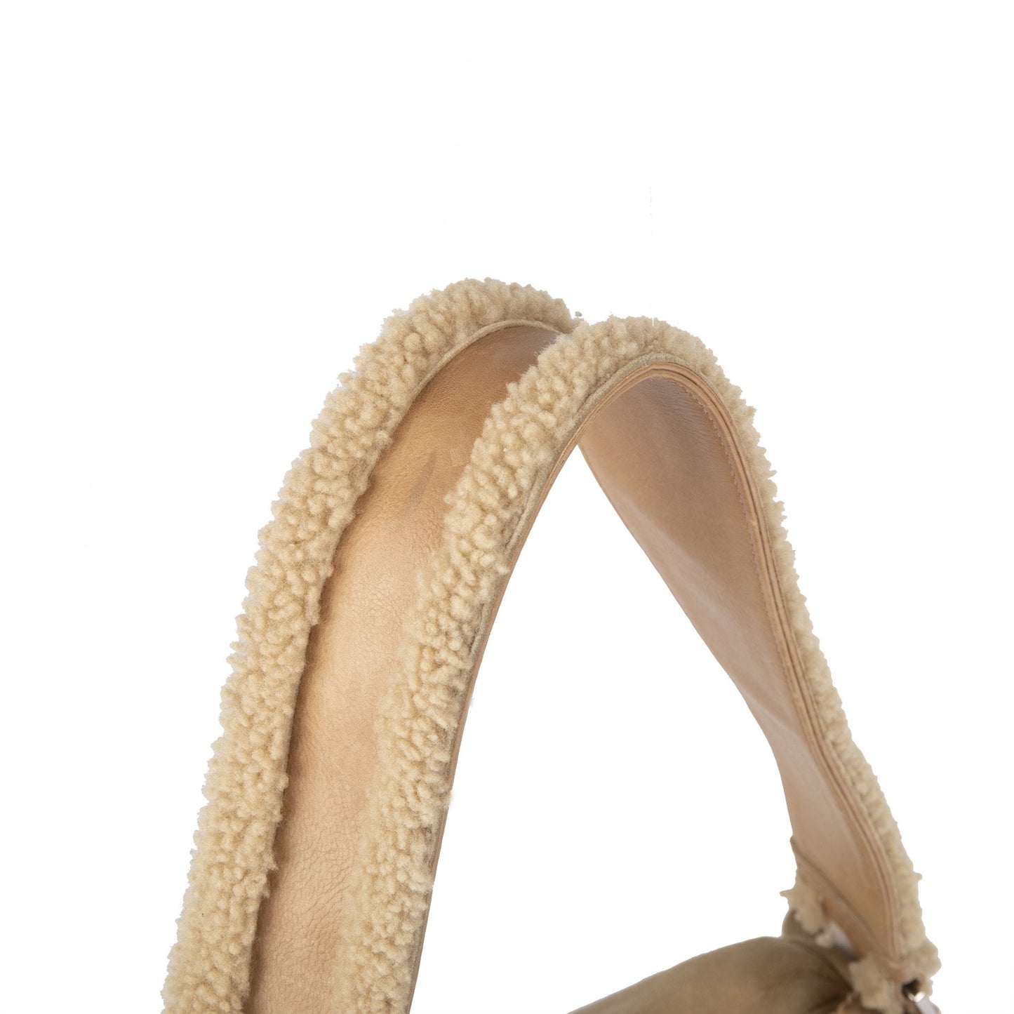 Christian Dior Remove Before Flight Shearling Bag