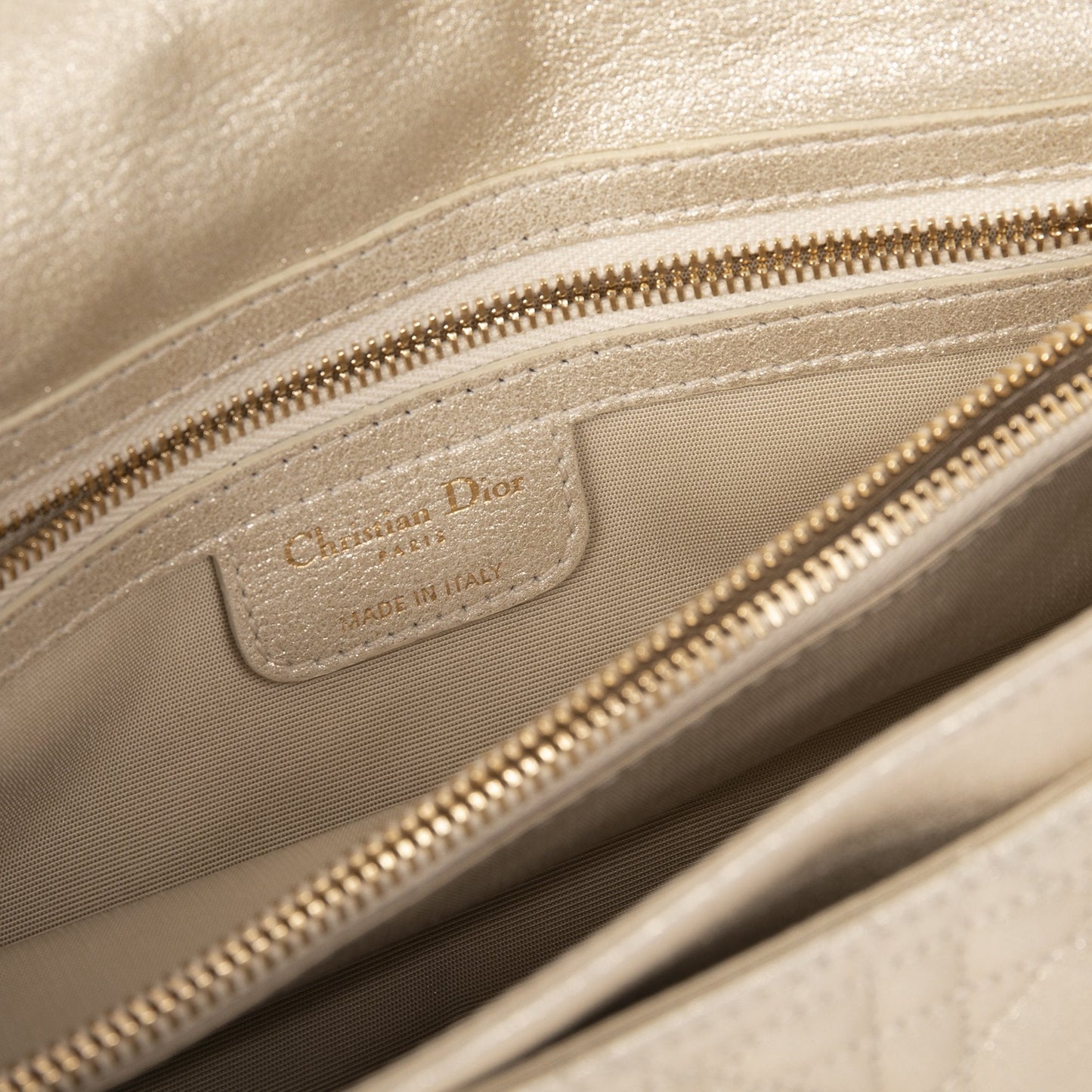 Christian Dior Rendezvous Cannage Flap Bag