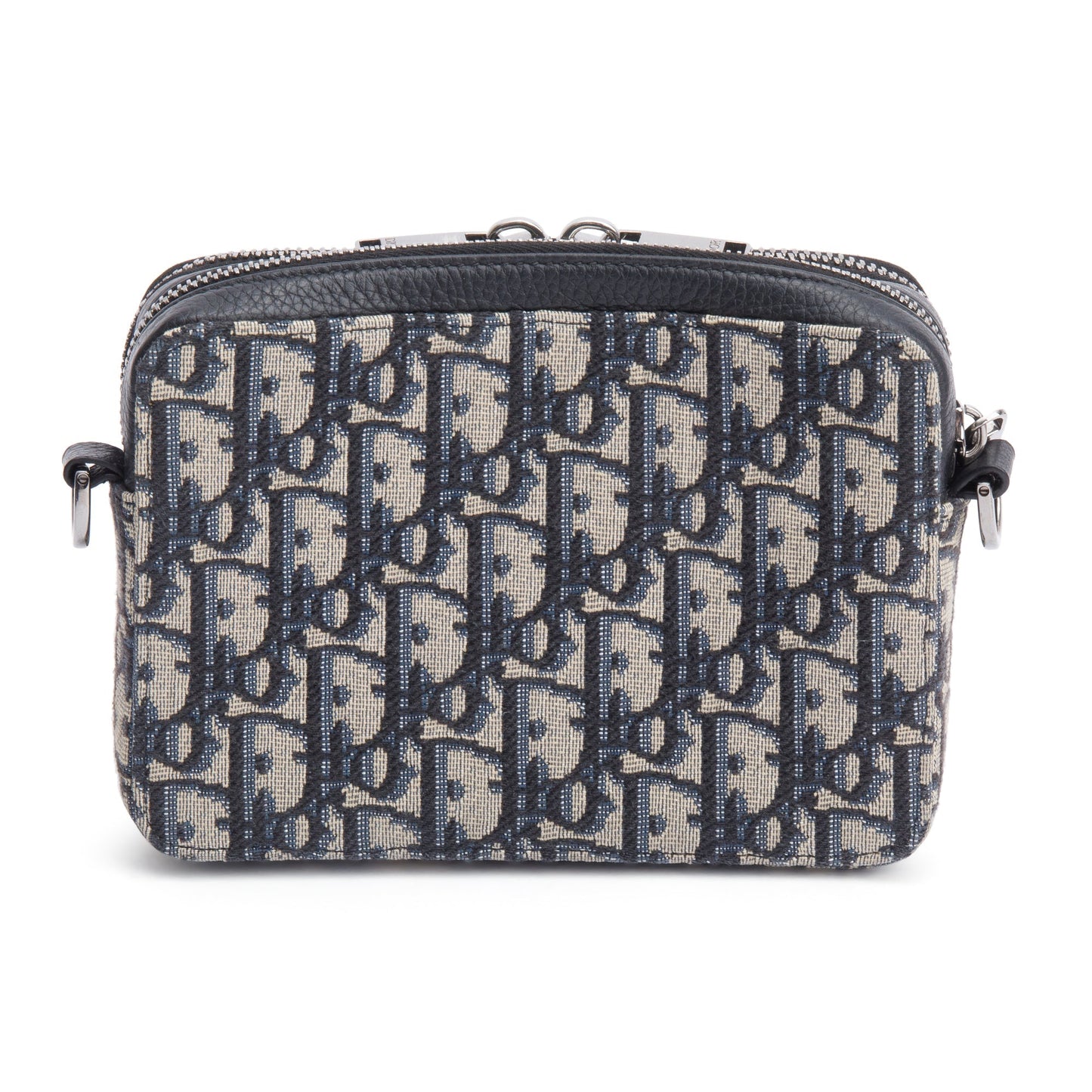Christion Dior 2023 Oblique Jacquard Zipped Pouch Crossbody