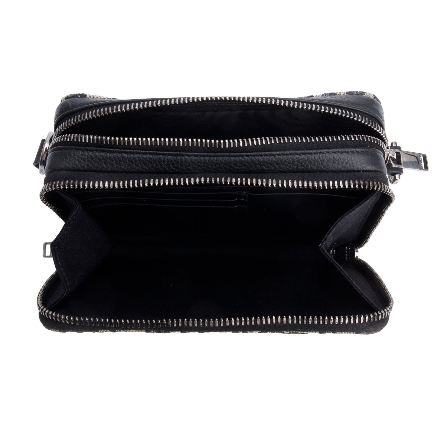 Christion Dior 2023 Oblique Jacquard Zipped Pouch Crossbody