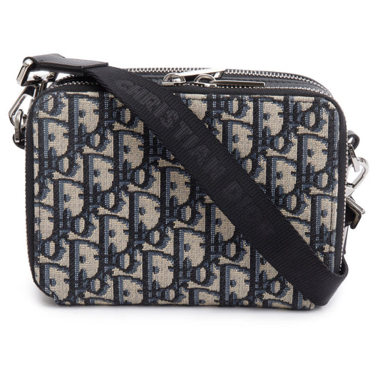 Christion Dior 2026 Oblique Jacquard Zipped Pouch