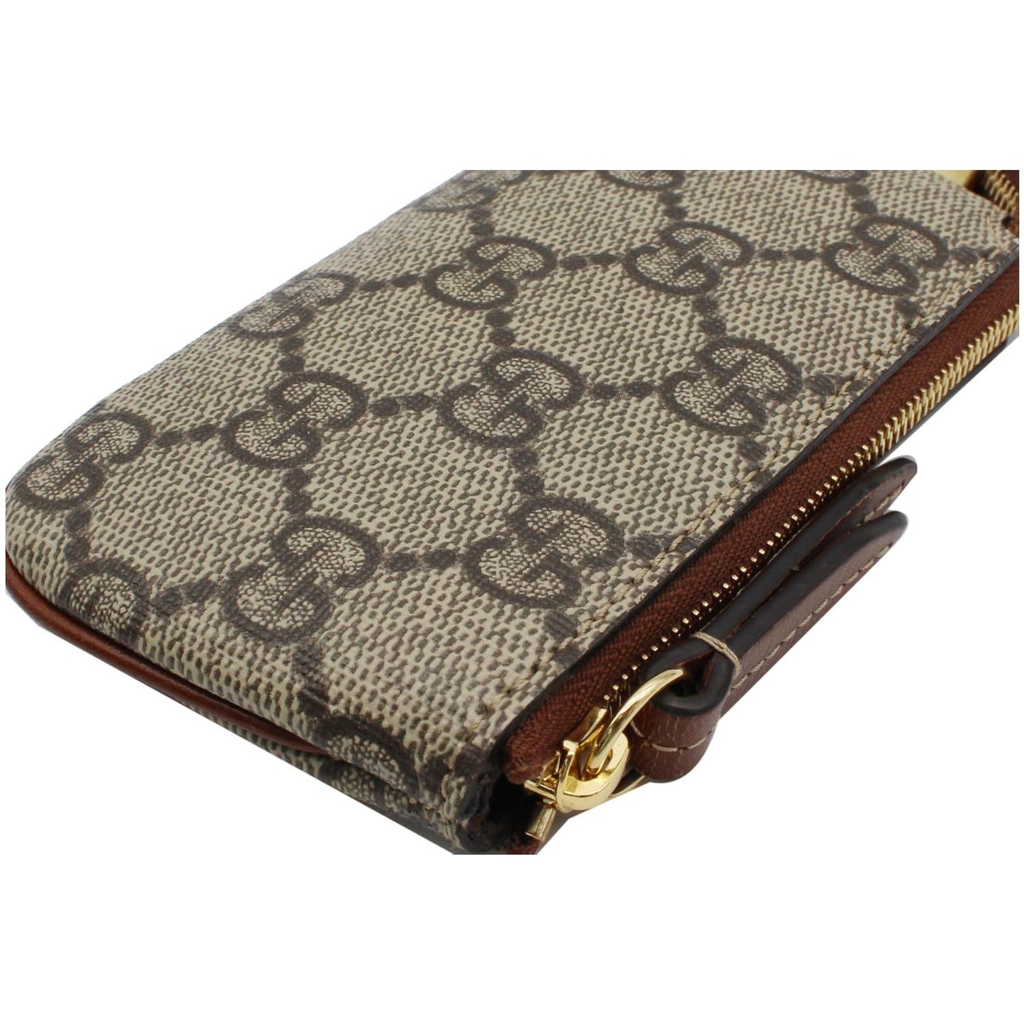 GUCCI GG Supreme Monogram Key Case Beige 447964
