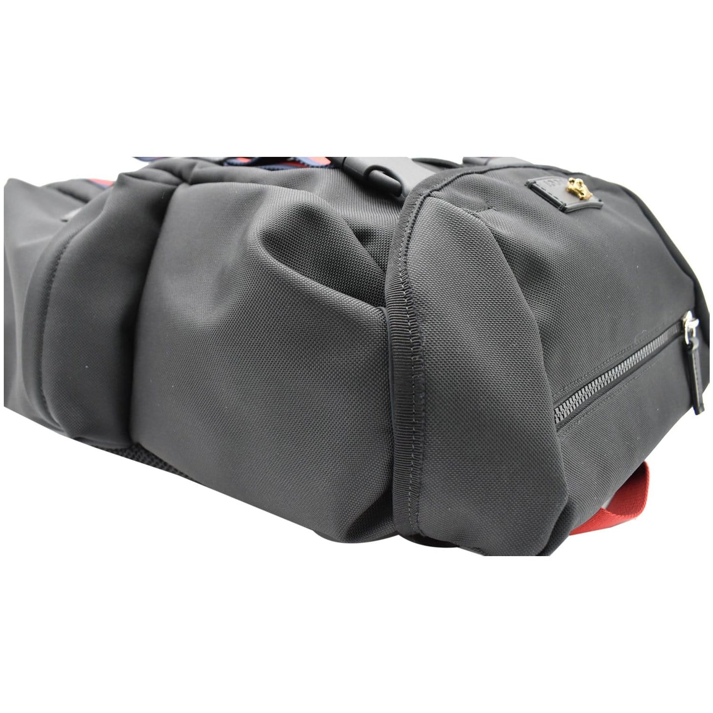 GUCCI Techno Fabric Backpack Bag Black 429037