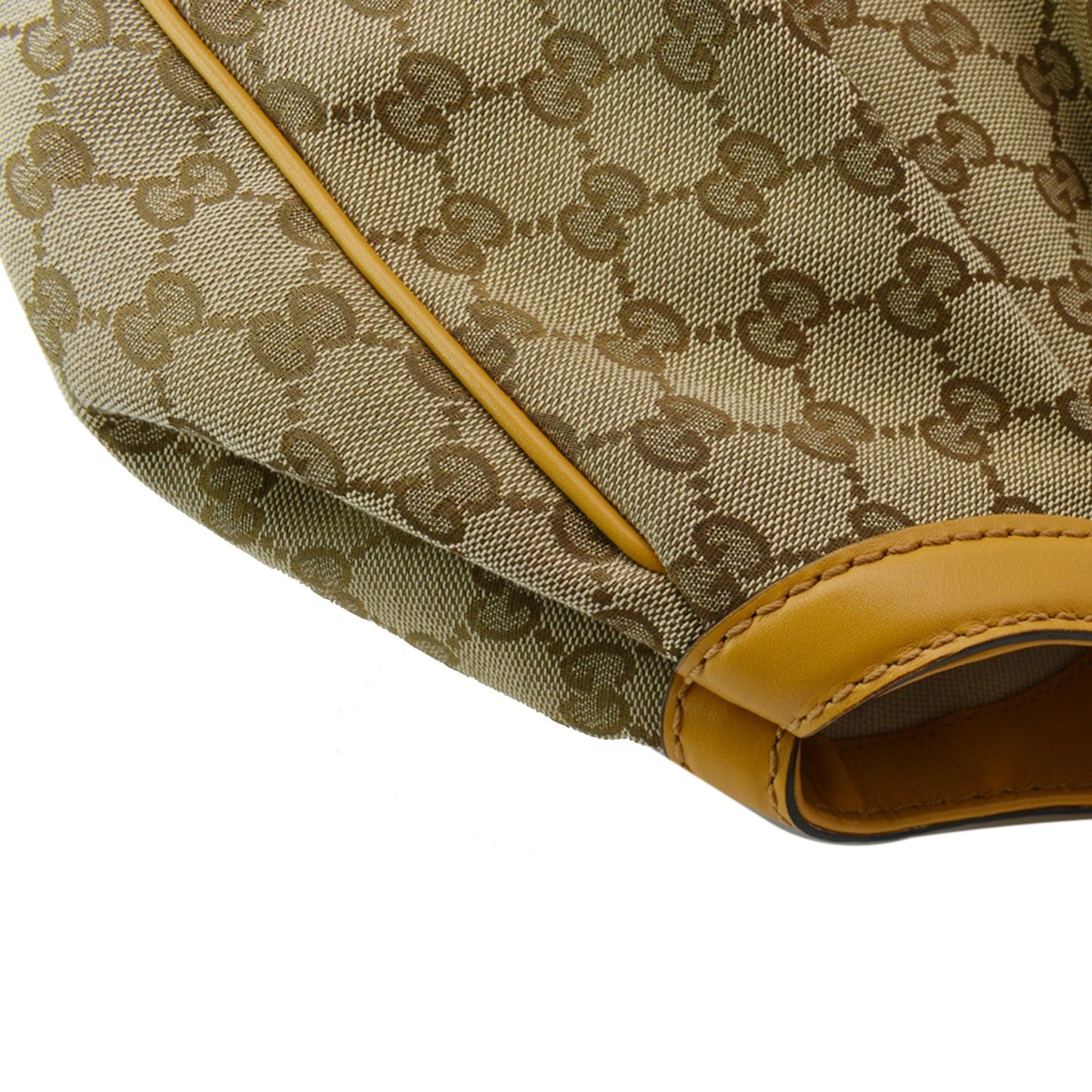 GUCCI Sukey Medium GG Canvas Tote Bag Beige 211944