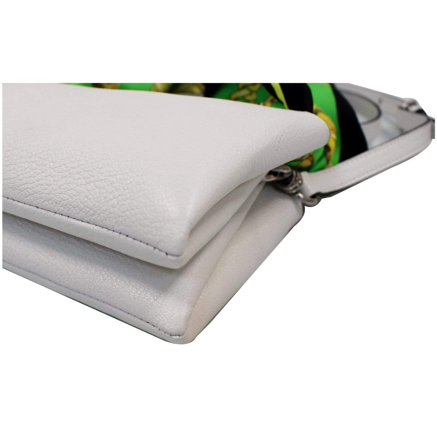 BALENCIAGA Flap Scarf XS Top Handle Crossbody Bag White - Last Call