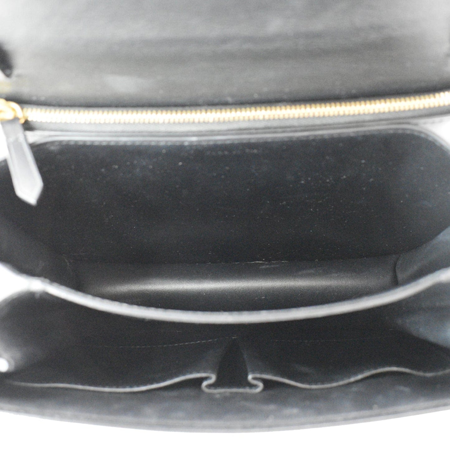 CELINE Classic Box Medium Calfskin Leather Crossbody Bag Black