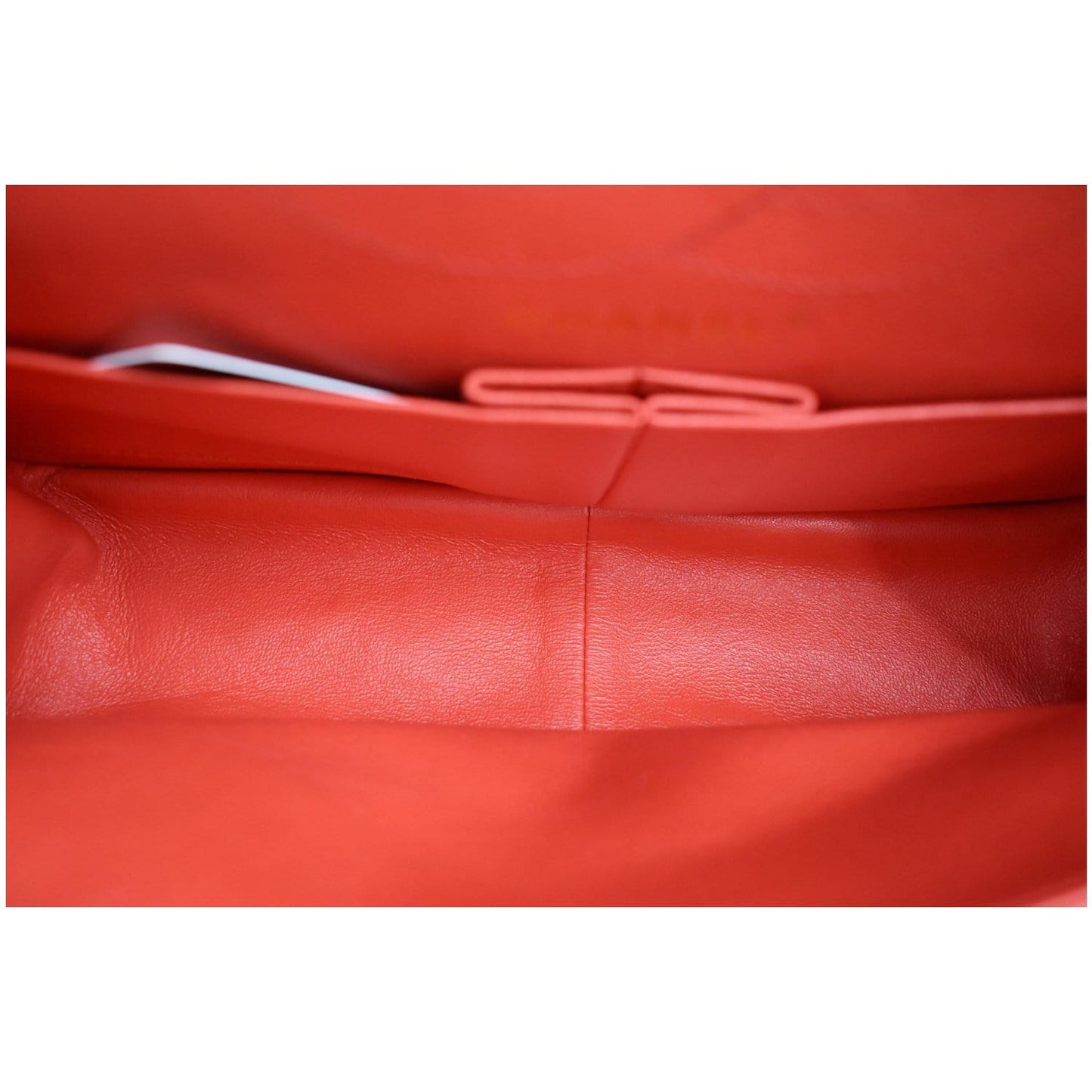 CHANEL 2.55 Reissue Double Flap Chevron Leather Shoulder Bag Red